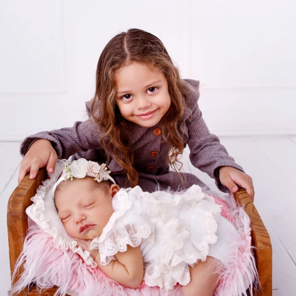 Newborn Photography Props Girl - Newborn Baby Girl Romper Floral 评论和价格